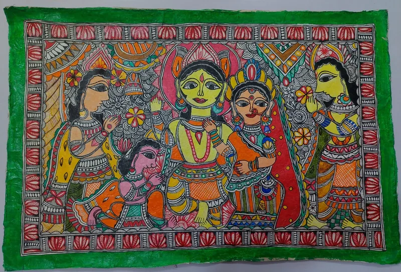 Rama darwar [Mithila Penting]