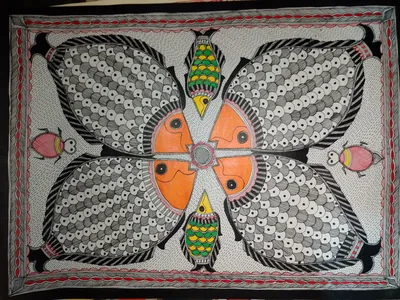 Beutiful mithila penting
