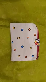 Pure canvas cotton small bag Mithila Panting Art thumb 1